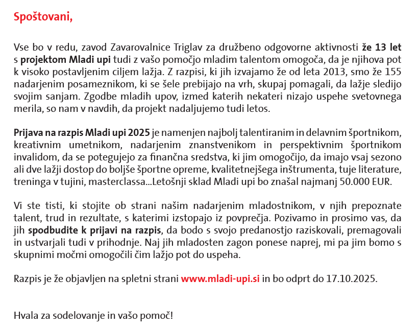 Mladi upi 2025